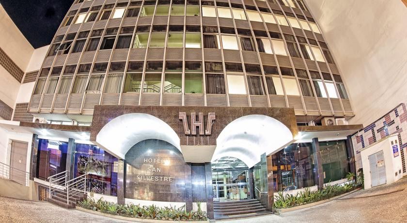 Hotel San Silvestre Tubarao Bagian luar foto